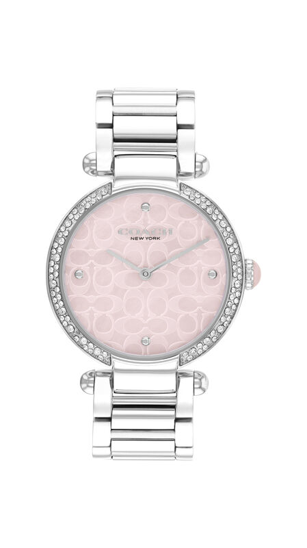 Coach Ladies Stainless Steel Cary Watch 14504182 image number null